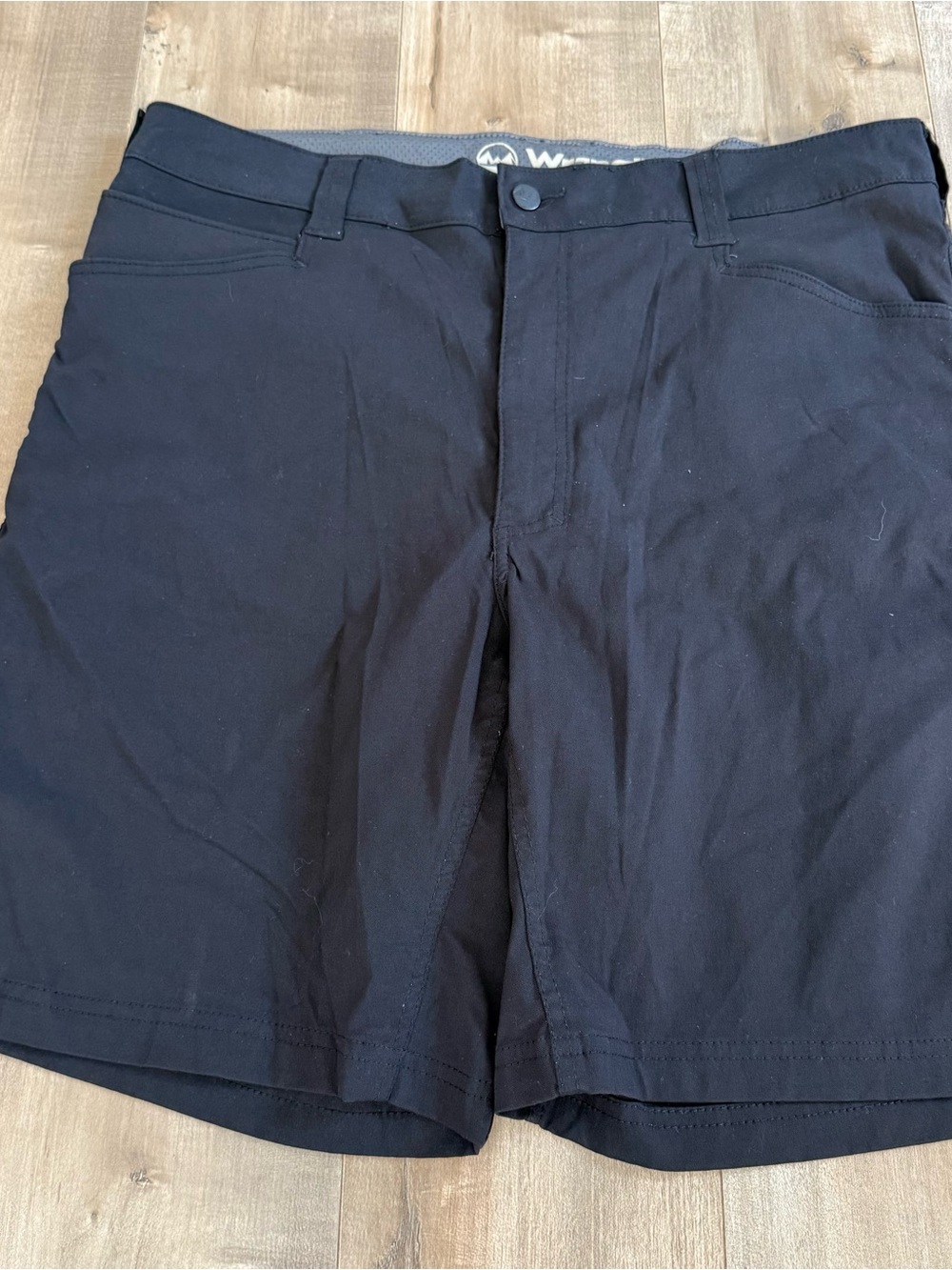 Wrangler Outdoor Series Shorts Performance Stretch Black Men 38
